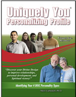 Uniquely You Personalizing Profile (Faith-Based DISC Personality)