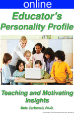 Educators Personality Online Profile - (approx. 45 printed pgs.) Expanded Version